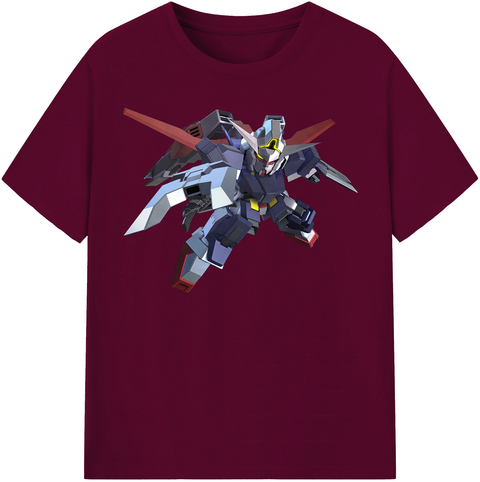 （画像用） 機動戦士ガンダム Mobile Suit Gundam レディースカジュアルプリントTシャツ（綿100％）